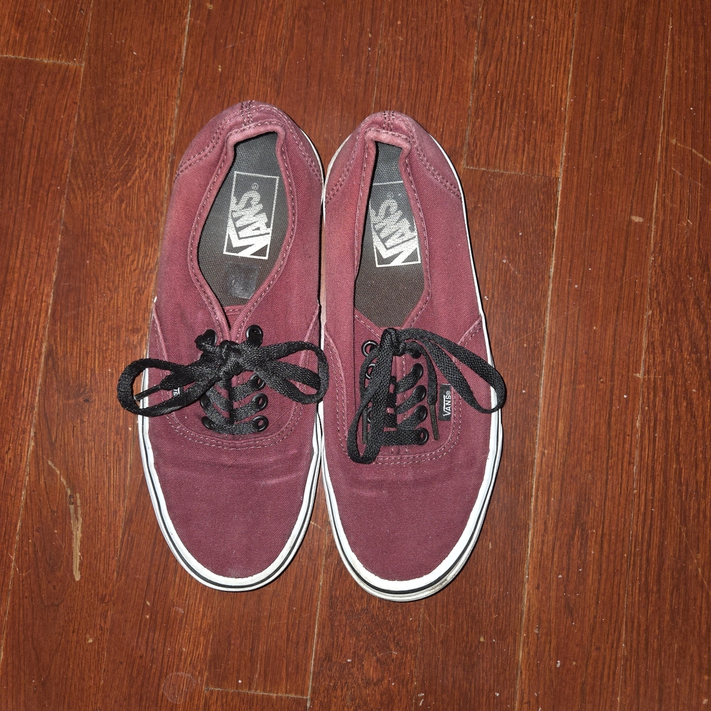 Vans Burgundy Sneakers